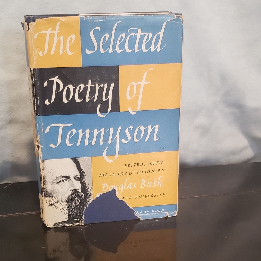 Vintage 1951 Edition Hardback Book The Select Poetry of Tennyson